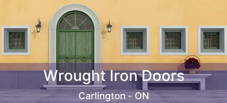  Wrought Iron Doors Carlington - ON