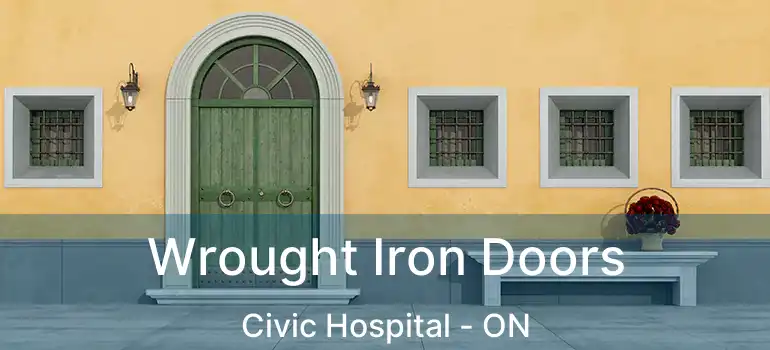  Wrought Iron Doors Civic Hospital - ON