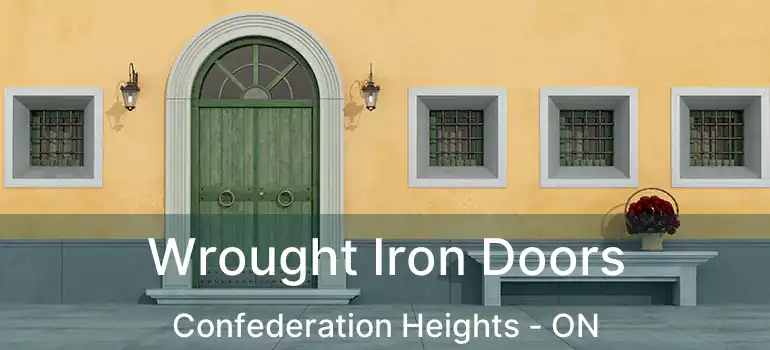  Wrought Iron Doors Confederation Heights - ON