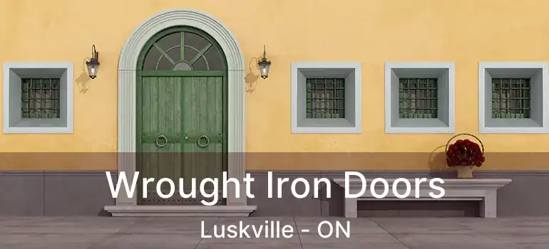  Wrought Iron Doors Luskville - ON