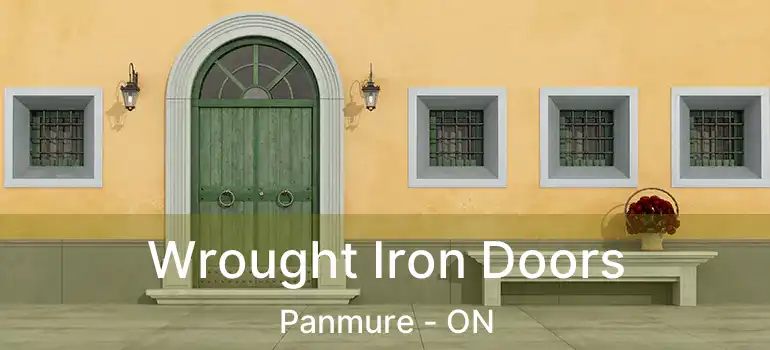  Wrought Iron Doors Panmure - ON