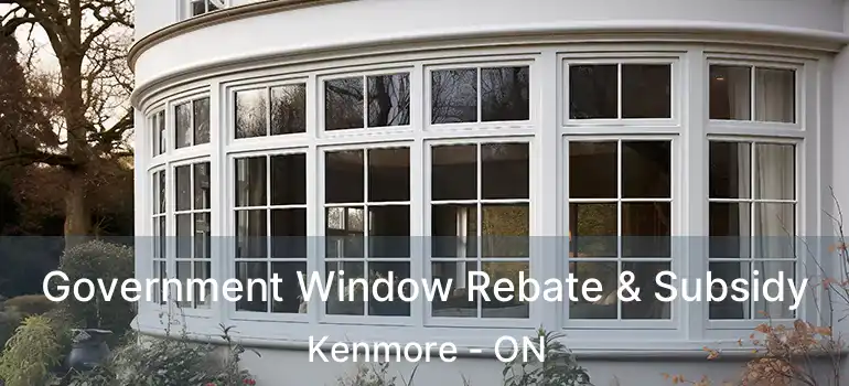  Government Window Rebate & Subsidy Kenmore - ON