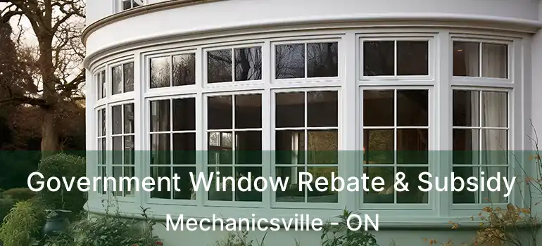  Government Window Rebate & Subsidy Mechanicsville - ON