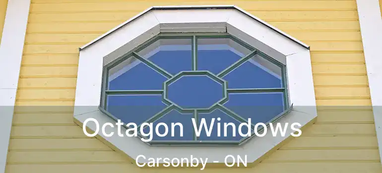  Octagon Windows Carsonby - ON