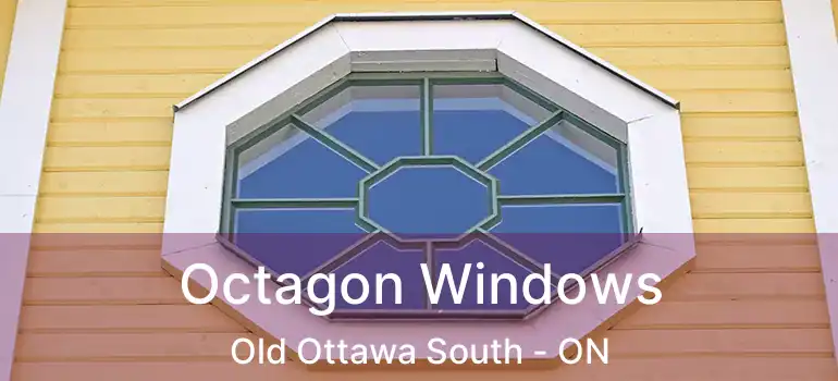  Octagon Windows Old Ottawa South - ON