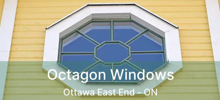  Octagon Windows Ottawa East End - ON