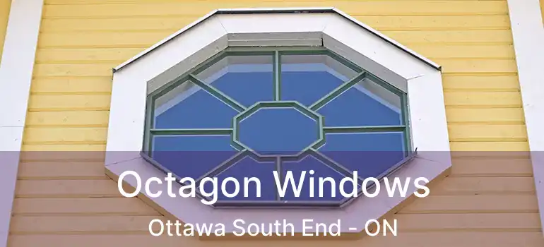  Octagon Windows Ottawa South End - ON